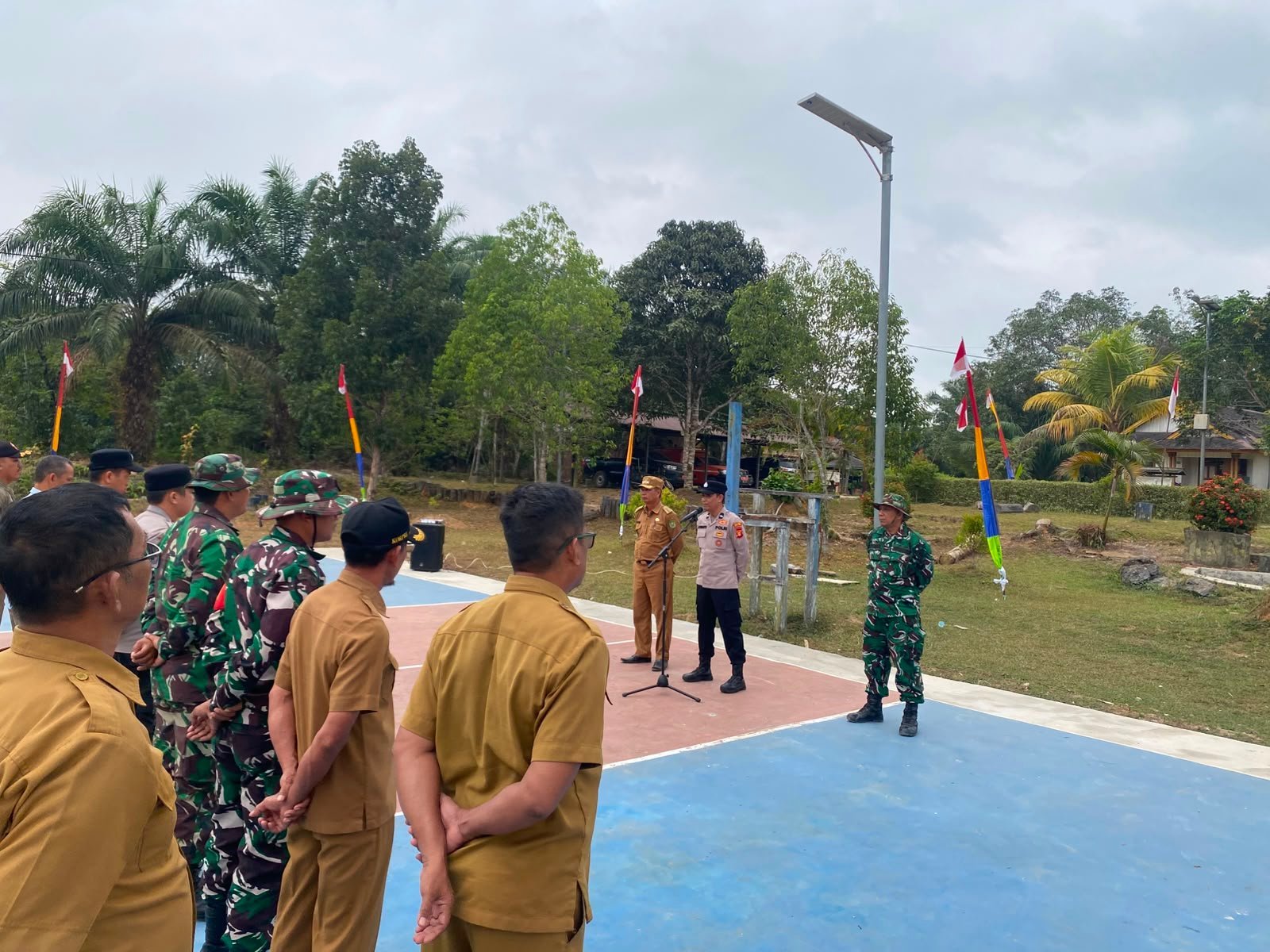 Apel Bersama Antisipasi Karhutla di Kombeng Libatkan TNI-Polri dan Perusahaan