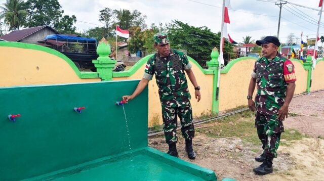 Bakti TNI AD: Sumur Bor Rampung di SD Inpres Semangga III, Air Bersih Siap Disalurkan