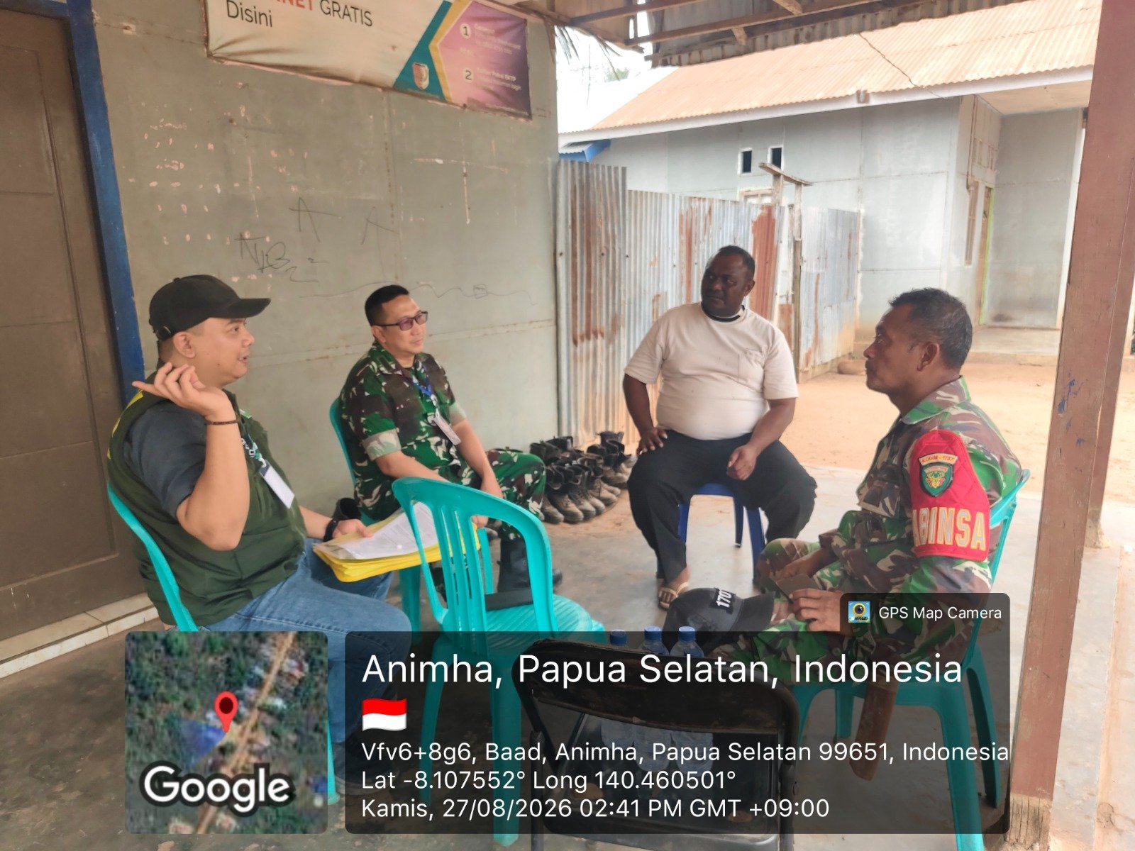 Tim Seskoad Tinjau Jembatan Aramco dan Sumur Bor di Merauke