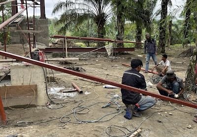 Gotong Royong Perakitan Koridor Jembatan Cibubukan–Serasah Dimulai