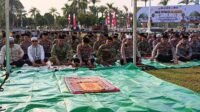 Kutai Timur Selenggarakan Sholat Istisqa, Warga Berdoa Agar Hujan Turun