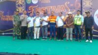 Turnamen Voli Dibuka Saat Festival 6 Pantai Marang, Babinsa Koptu Yunisar Hadir