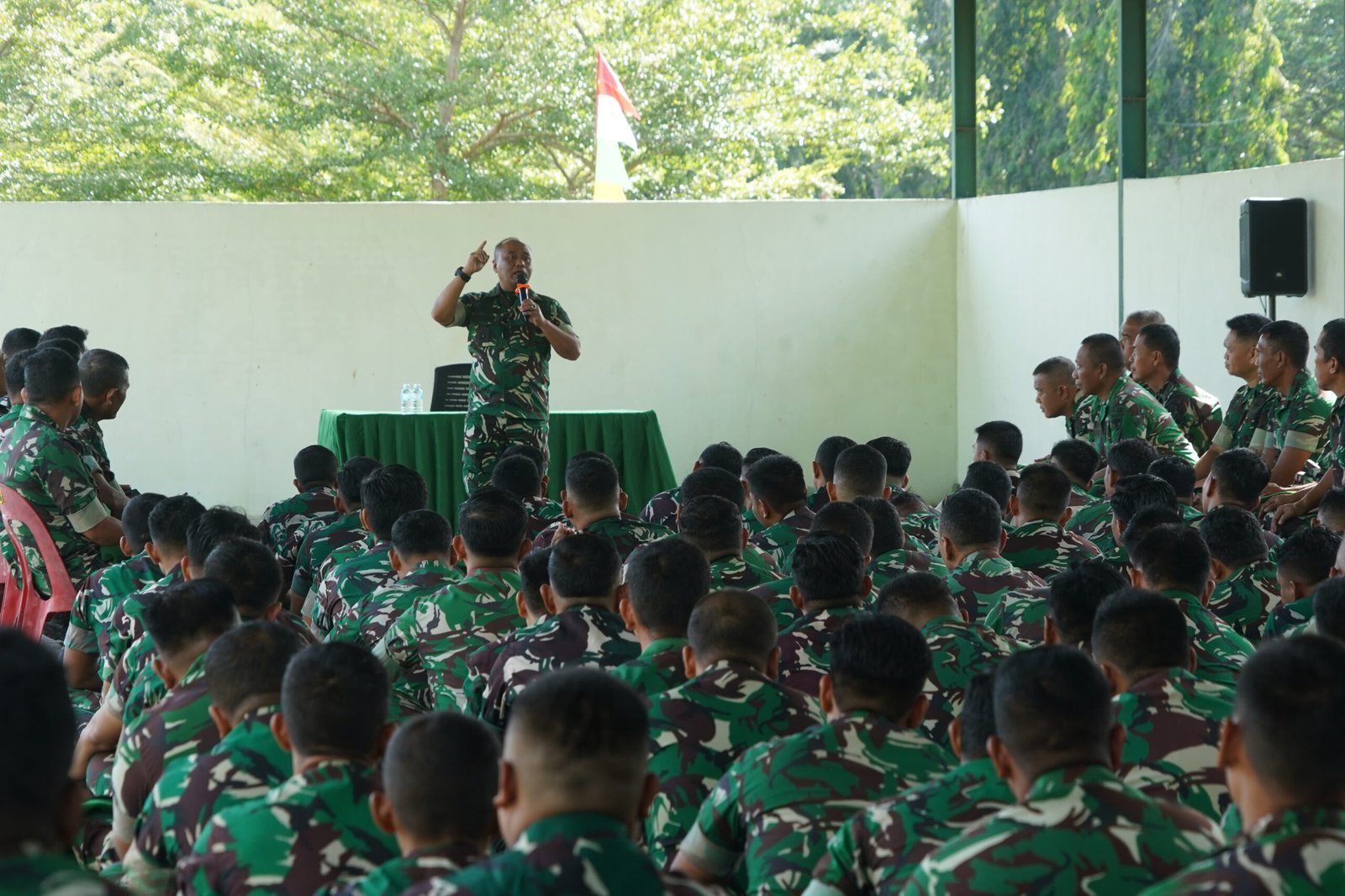 Windarto Ingatkan Personel Korem 012/TU soal Disiplin dan Kebersihan