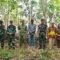 Tim Mabes TNI-Mabesad Datangi Lokasi Karhutla di Batumandi