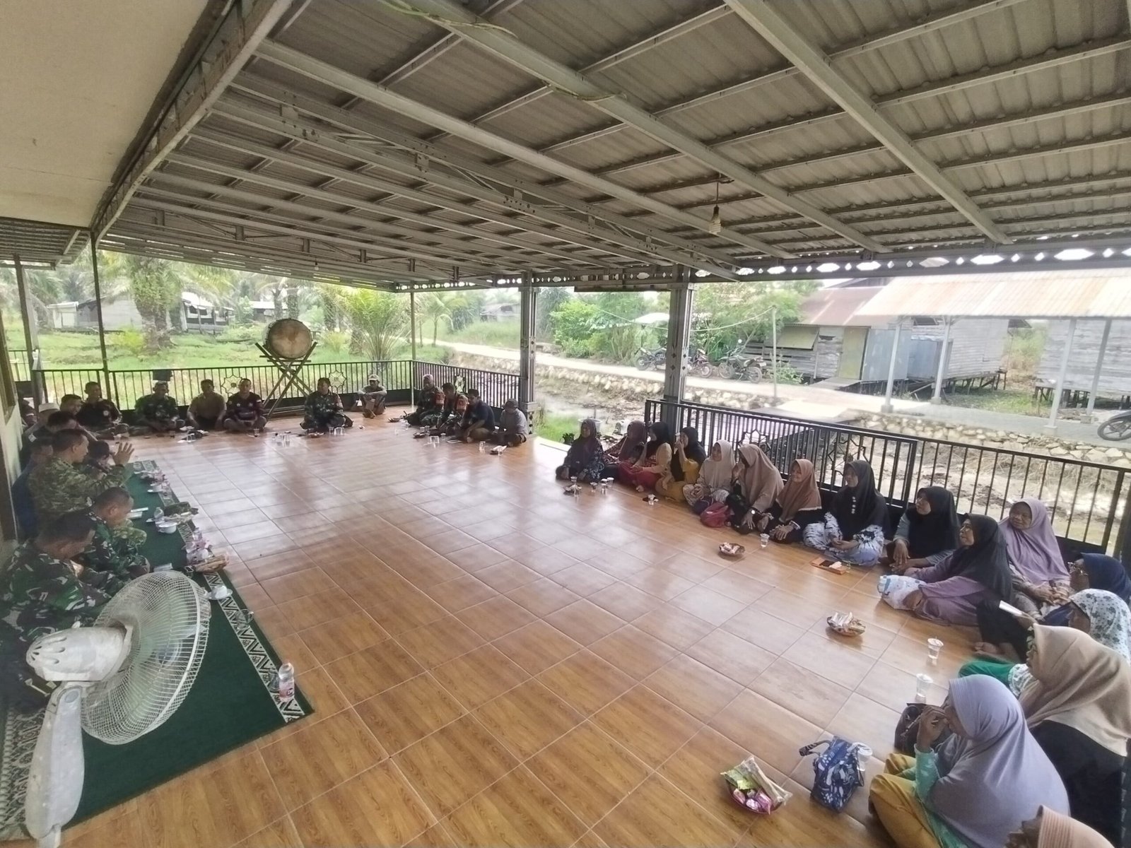 Cegah Karhutla: Tim Mabes TNI Sambangi Desa di Kecamatan Lampihong