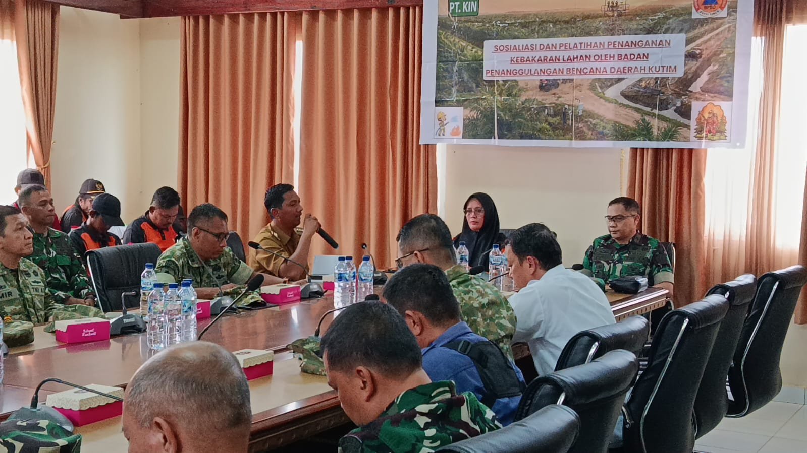 Penyuluhan Penanganan Karhutla Digelar Sesko TNI di Kutai Timur
