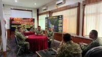 Pasis Sesko TNI Dalami Penanganan Karhutla di Tapin yang Memiliki Lahan Gambut