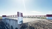 Dua Jembatan Aramco Rampung, Jalan Penghubung Antar Kampung di Kurik Terbuka