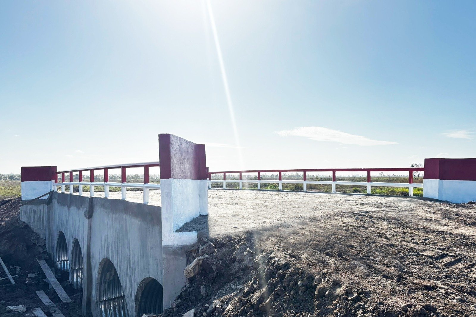 Dua Jembatan Aramco Rampung, Jalan Penghubung Antar Kampung di Kurik Terbuka