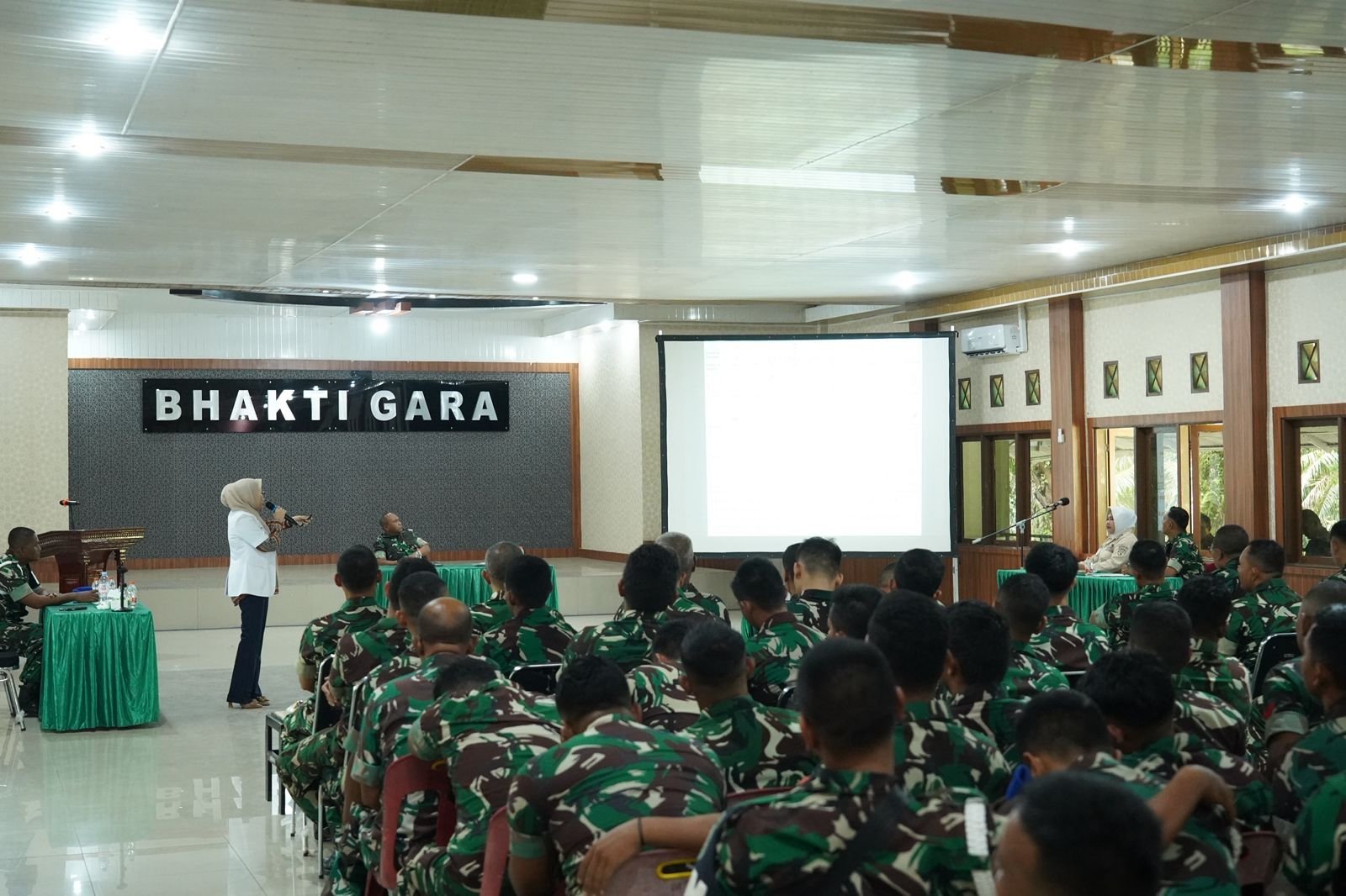 Personel Korem 012/TU dan Balak Aju Ikuti Sosialisasi P4GN