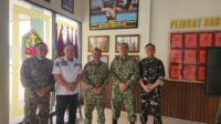Komitmen Bersama Tangani Karhutla, Tim Pasis Sesko TNI Rapat dengan BPBD Palangka Raya