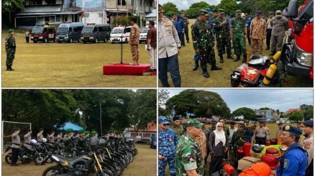 Gelar Pasukan Antisipasi Karhutla, Dandim 0112/Sabang Hadir di Lapangan Yos Sudarso