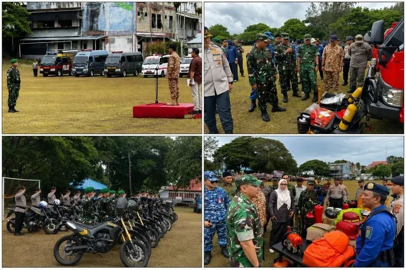 Gelar Pasukan Antisipasi Karhutla, Dandim 0112/Sabang Hadir di Lapangan Yos Sudarso
