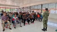 Sosialisasi Karhutla Sesko TNI Sasar Warga Sangkima Sosialisasi Karhutla Sesko TNI Sasar Warga Sangkima