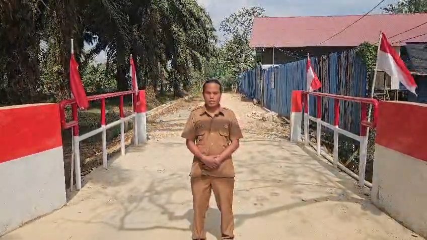 Masuki Finishing, Jembatan Beton Martadinata Siap Perkuat Akses Desa