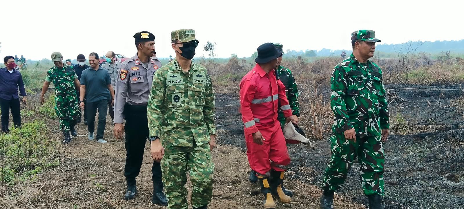 Cegah Meluas, Mabes TNI Turunkan Tim Penyuluhan Karhutla ke Desa Beringin HSU