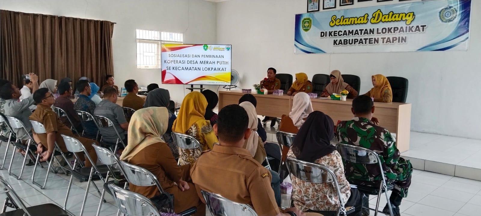KDKMP Lokpaikat Didorong Tumbuh Lewat Pembinaan Terpadu