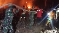 Api di Sangkulirang Padam Setelah Membakar Sekitar 3 Hektare, Petugas Lakukan Pemantauan