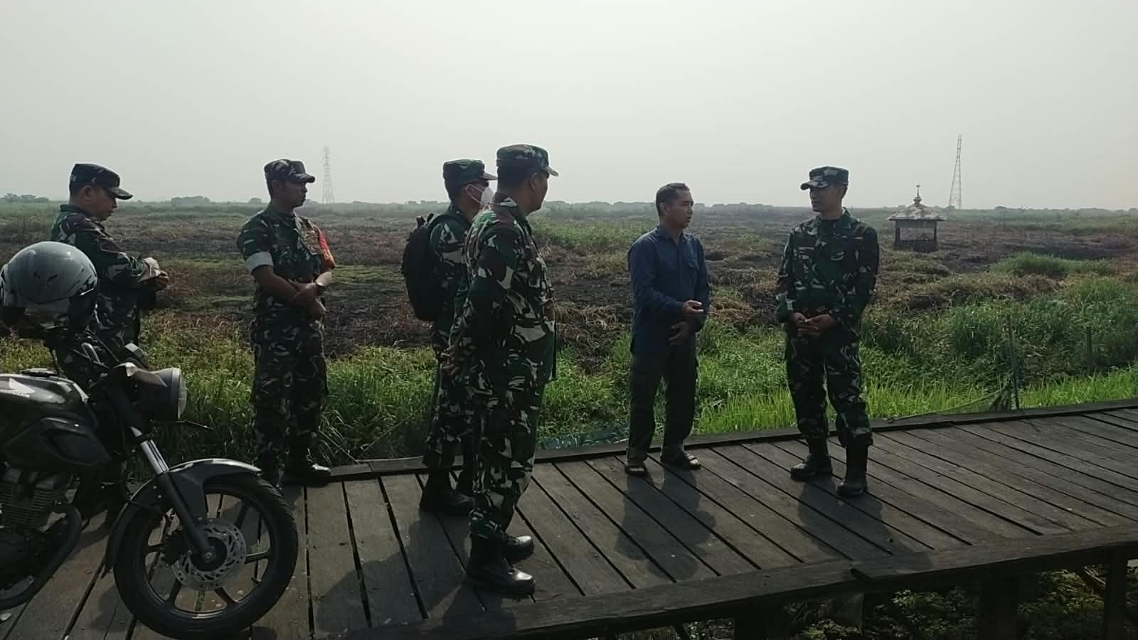 Mabes TNI Beri Penyuluhan Karhutla di Mawarsari, HSU