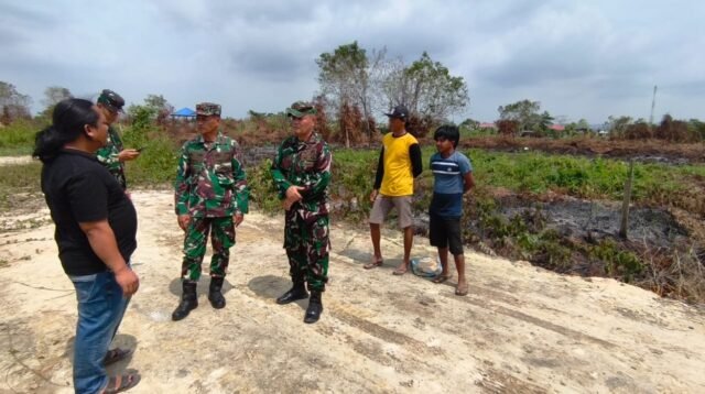 Pencegahan Karhutla: Tim Mabes TNI Sosialisasi di Sangatta Utara
