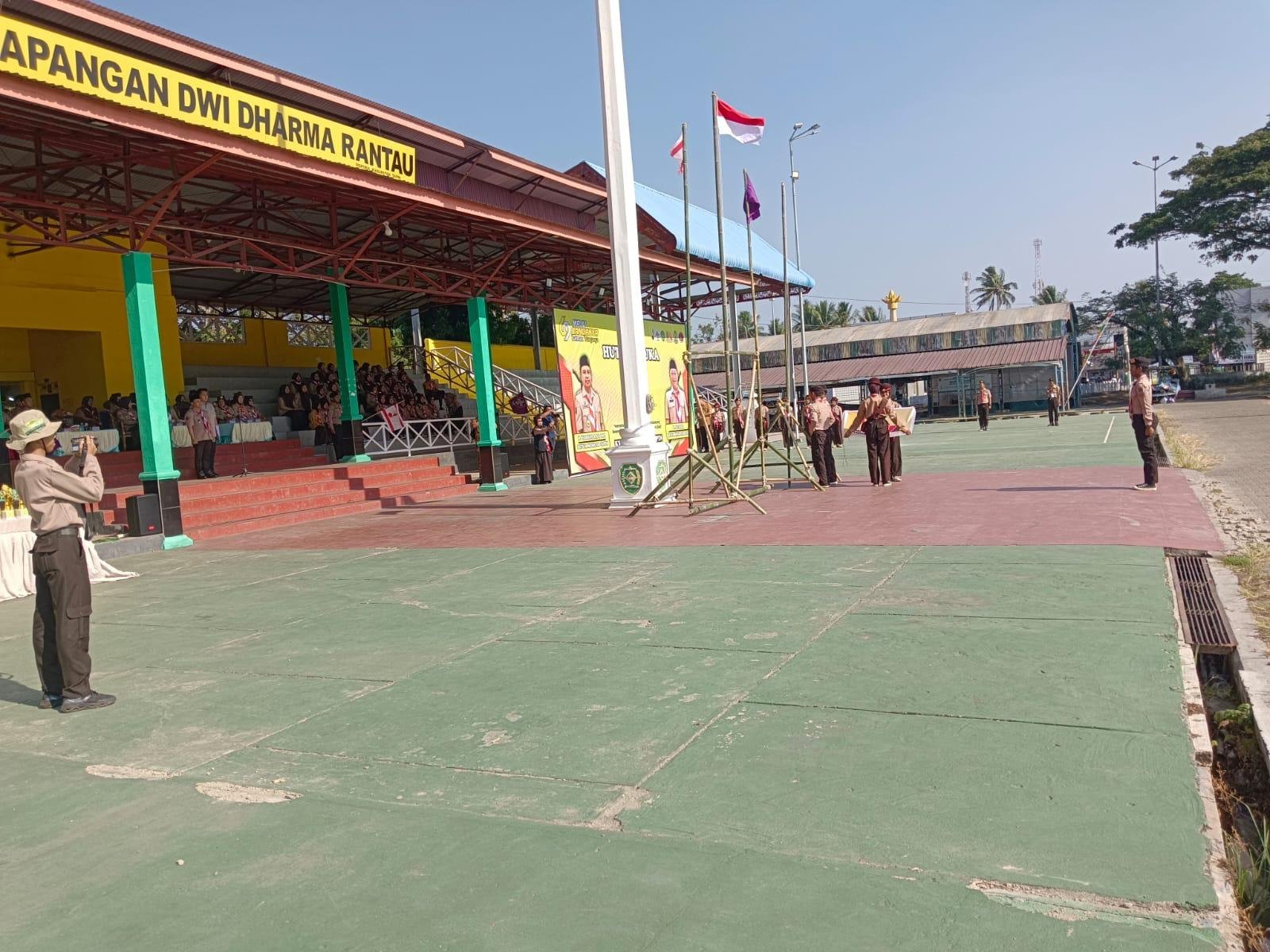 Hari Pramuka ke-65 di Tapin: Kodim 1010/Tapin Sampaikan Dukungan pada Pembinaan Generasi