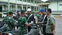 Anggota Korem 012/Teuku Umar Jalani Pemeriksaan Kendaraan, Denpom IM/2 Turun Langsung