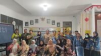 Babinsa Hadiri Monev Puskesmas dan FKP di Kantor Kecamatan Candi Laras Selatan