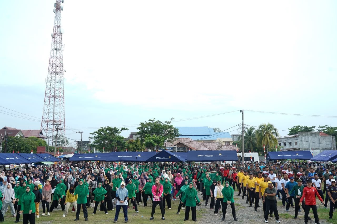 Rayakan HUT TNI ke-81, Korem 012/Teuku Umar Gelar Bakti Sosial Kesehatan untuk Masyarakat Aceh Barat