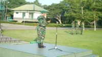 Korem 012/TU Laksanakan Upacara Bendera Mingguan di Lapangan Makorem