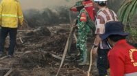 Api Lalap Gambut di Kolek Sangkulirang, Evakuasi Tak Diberlakukan Tim Fokus Padamkan