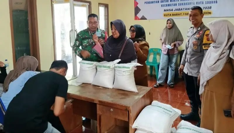 Distribusi Beras Juli-September 2026: 452 Keluarga di Kuta Barat Terima 30 Kg