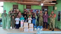 Anjangsana Kodim 0909/Kutai Timur ke Panti Ar Rahman Sambut HUT TNI ke-81
