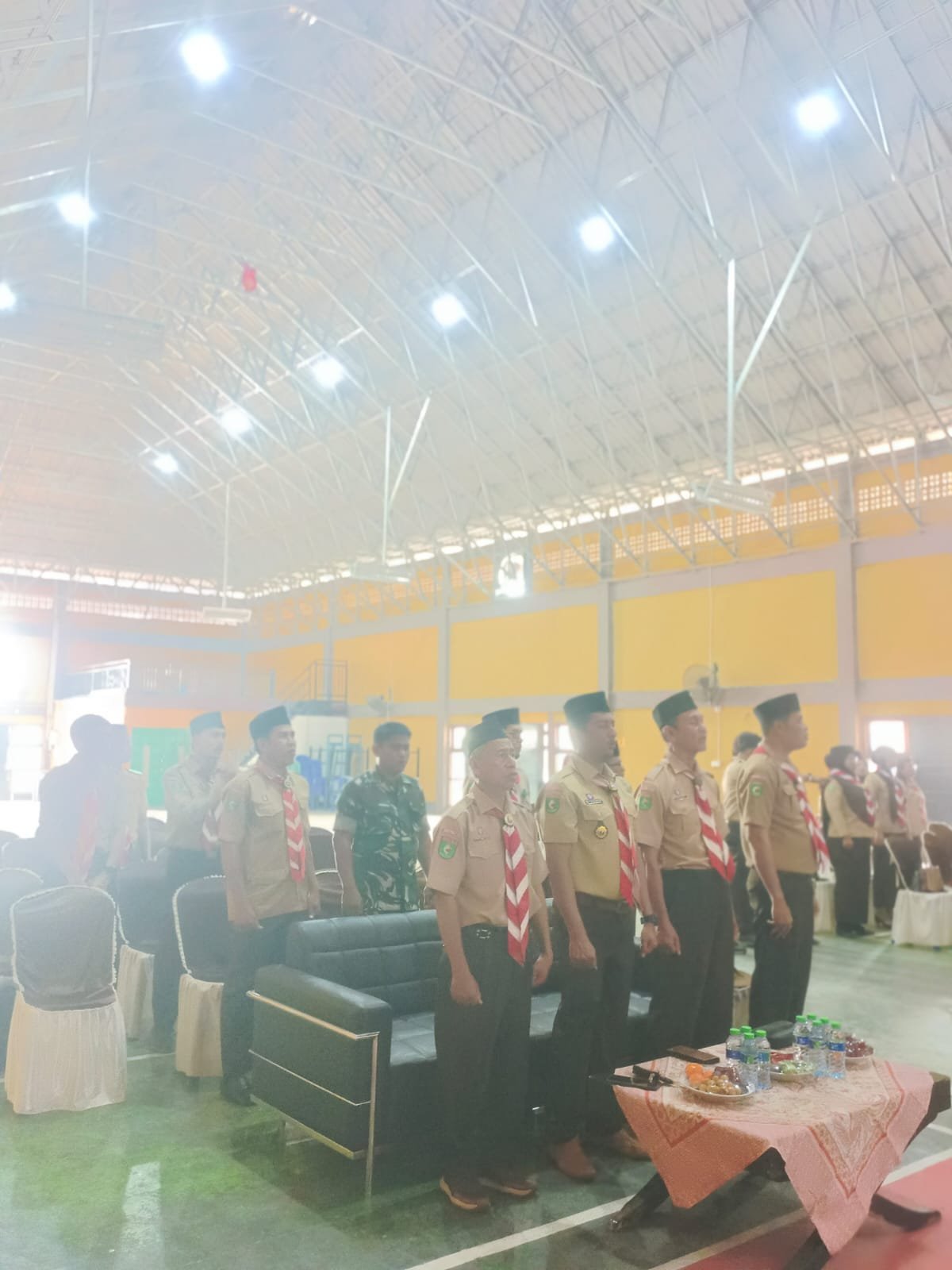 Kepengurusan Mabiran dan Kwarran Bengalon Periode 2026–2029 Dilantik di Gedung Serbaguna Sepaso Timur