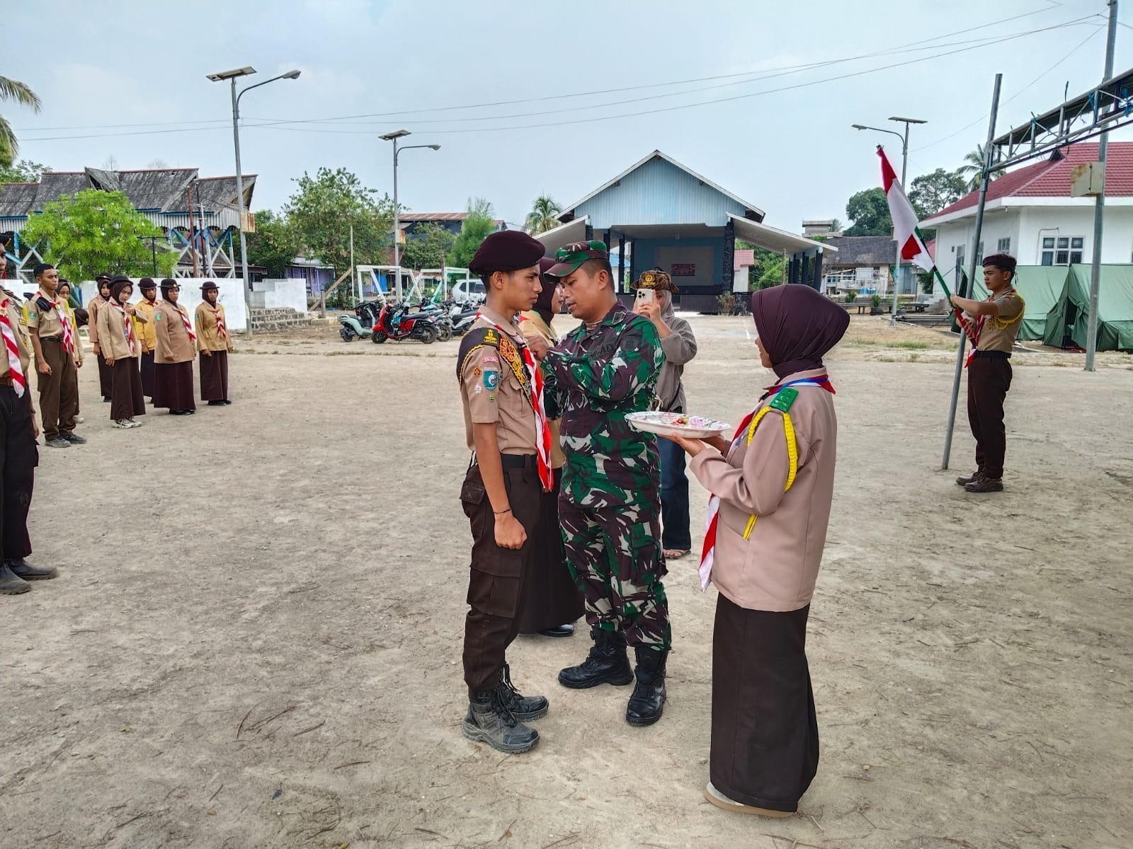 Muara Ancalong Tutup Perkemahan Saka Wira Kartika Angkatan 7 dan 8