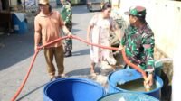 Aksi Kodim 1004/Kotabaru: Kirim Bantuan Air Bersih untuk Warga Terdampak Kemarau