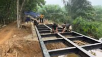 62 Persen Rampung, Pembuatan Gelagar Jadi Prioritas pada Jembatan Garuda Tahap VII