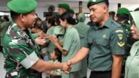 Kenaikan Pangkat 54 Prajurit di Merauke, Dipimpin Danrem 174/ATW Kenaikan Pangkat 54 Prajurit di Merauke, Dipimpin Danrem 174/ATW