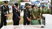 Upacara Ziarah Nasional HUT ke-81 TNI Digelar Khidmat di Merauke