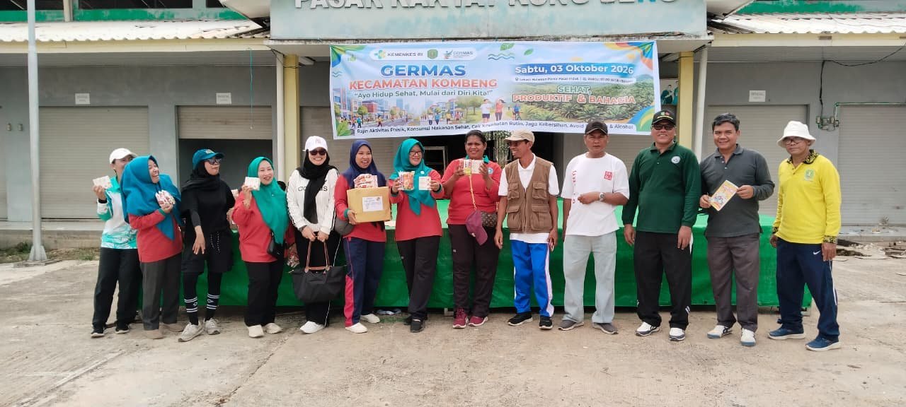 Germas di Kongbeng: Babinsa, Polsek, dan 300 Warga Ikut Serta