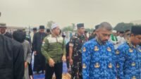 200 Jamaah Ikuti Sholat Istisqo di Wanasari, Babinsa Dilibatkan