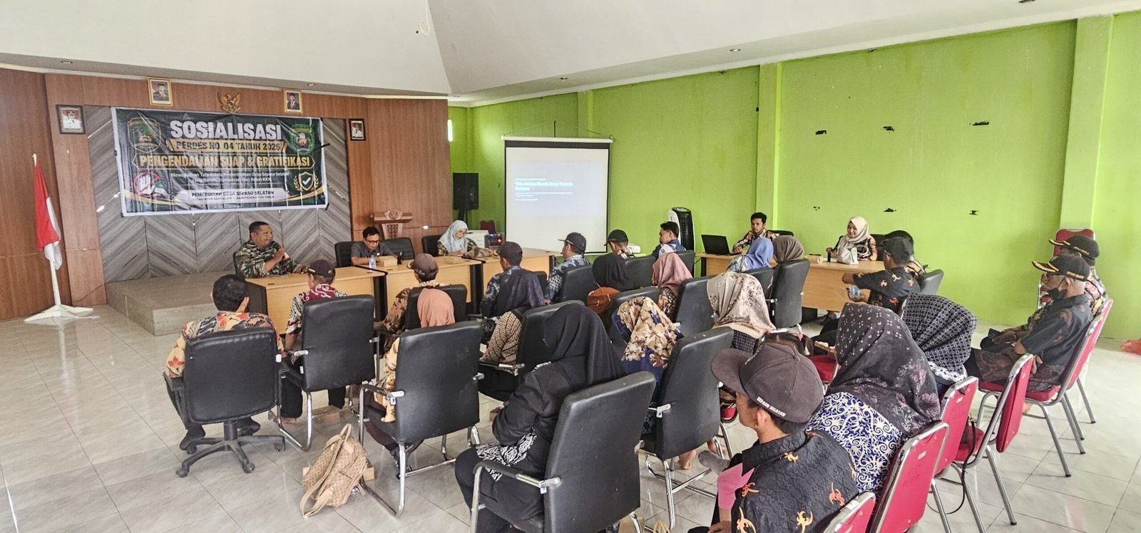 Dukung Good Governance, Babinsa Sepaso Selatan Hadiri Sosialisasi Anti-Suap