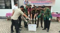 Pemusnahan BB Juli–September 2026, Kodim 1010/Tapin Hadir di Kejari