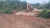 Koramil 0909-02/Sangkulirang Fasilitasi Jembatan Alternatif untuk Desa Cipta Graha