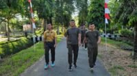 Korem 012/Teuku Umar Ajak Anggota dan Keluarga Jaga Kebugaran Lewat Jalan Santai Korem 012/Teuku Umar Ajak Anggota dan Keluarga Jaga Kebugaran Lewat Jalan Santai