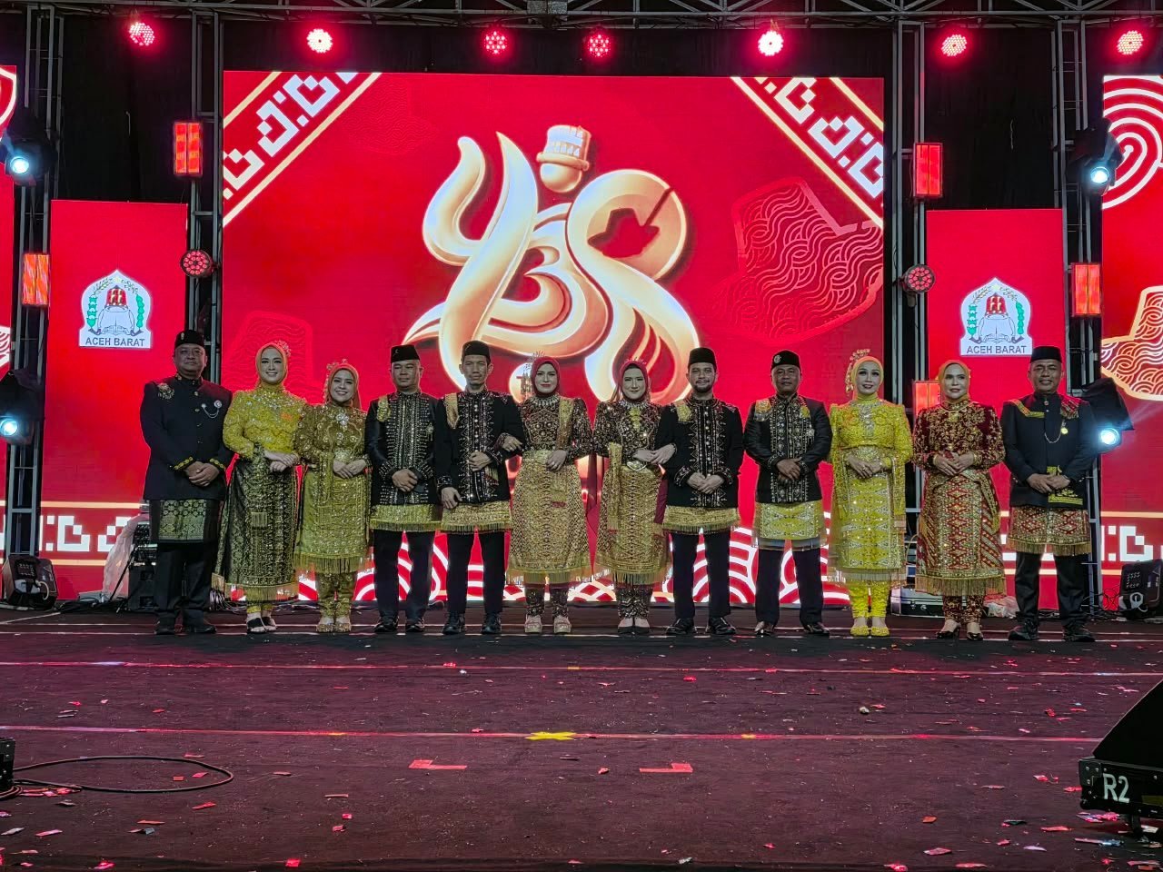 Warga Antusias Saksikan Pembukaan Festival HUT Meulaboh ke-438, Danrem 012/Teuku Umar Hadir