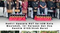 Peringatan HUT Meulaboh ke-438: Dandim Ajak Warga Ambil Peran dalam Pembangunan Peringatan HUT Meulaboh ke-438: Dandim Ajak Warga Ambil Peran dalam Pembangunan