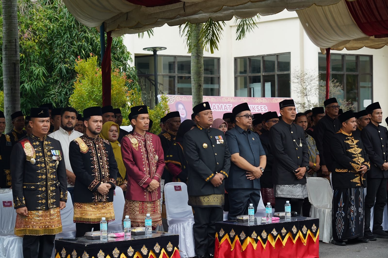 Perwakilan Danrem Hadiri HUT Meulaboh, Danyonif 116/Garda Samudra Turut Serta