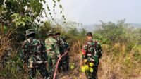 Dandim 0909/Kutai Timur-Gerak Cepat Padamkan Karhutla di Muara Bengalon