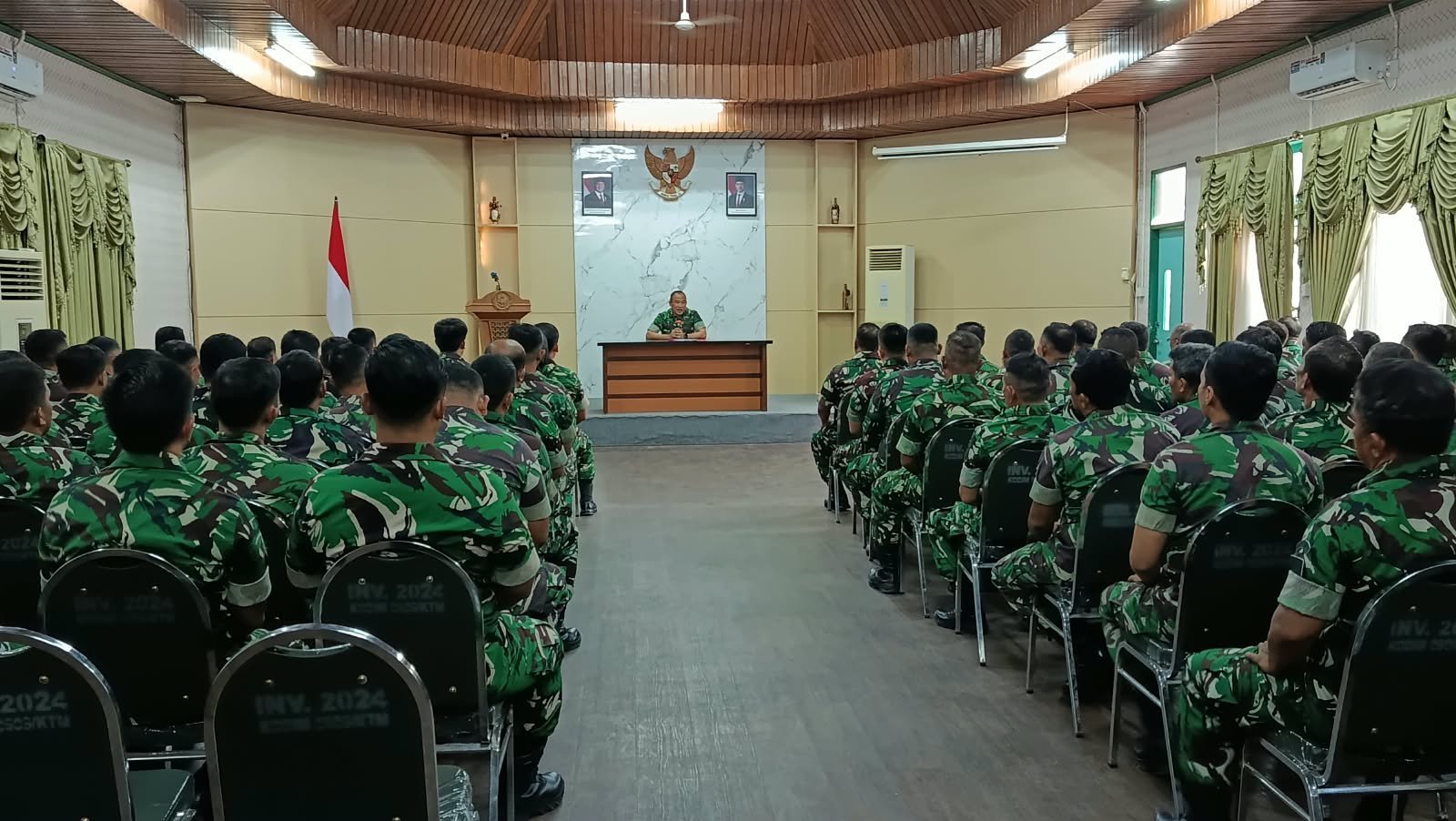 Jam Komandan di Kodim 0909/Kutai Timur: Dandim Minta Babinsa Aktif Werving