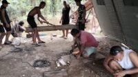 Perakitan Besi Masuk Tahap Penting Pembangunan Jembatan Perintis Aceh Singkil